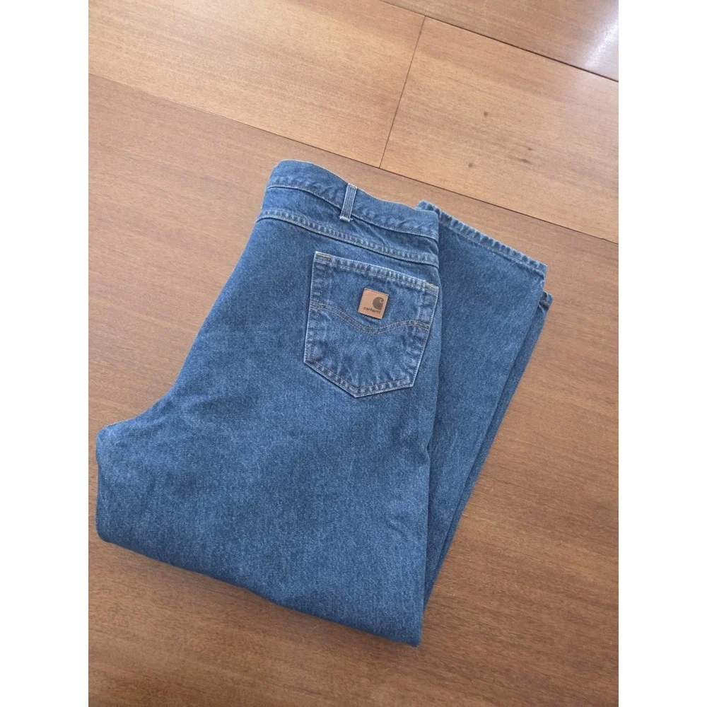 Carhartt B17 Dst Relaxed Fit Tapered Jeans Men's‎ 42x29 Rn 14806